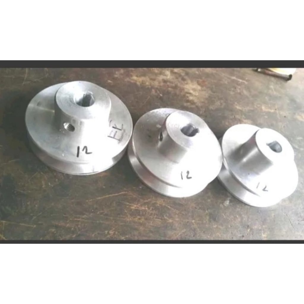 Pulley B1 3" as 17 mm puli aluminium