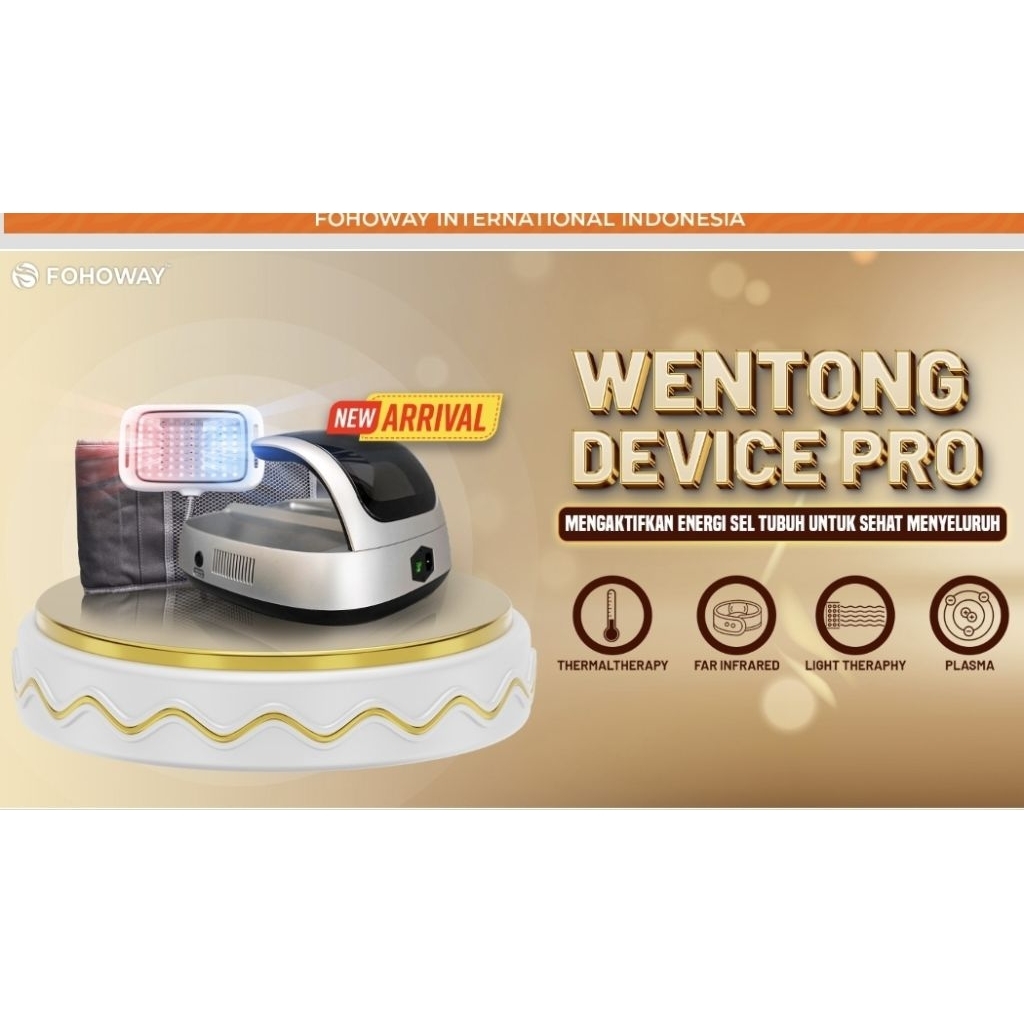 WENTONG DEVICE PRO WDP FOHOWAY TERAPI PANAS BAKAR LEMAK STROKE KOLESTEROL