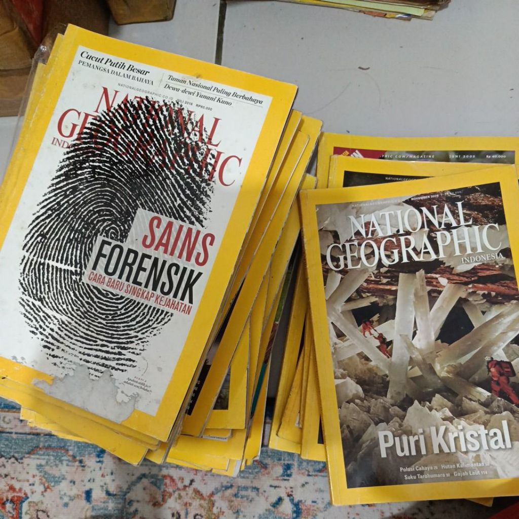 Majalah National Geographic Natgeo Bahasa Indonesia