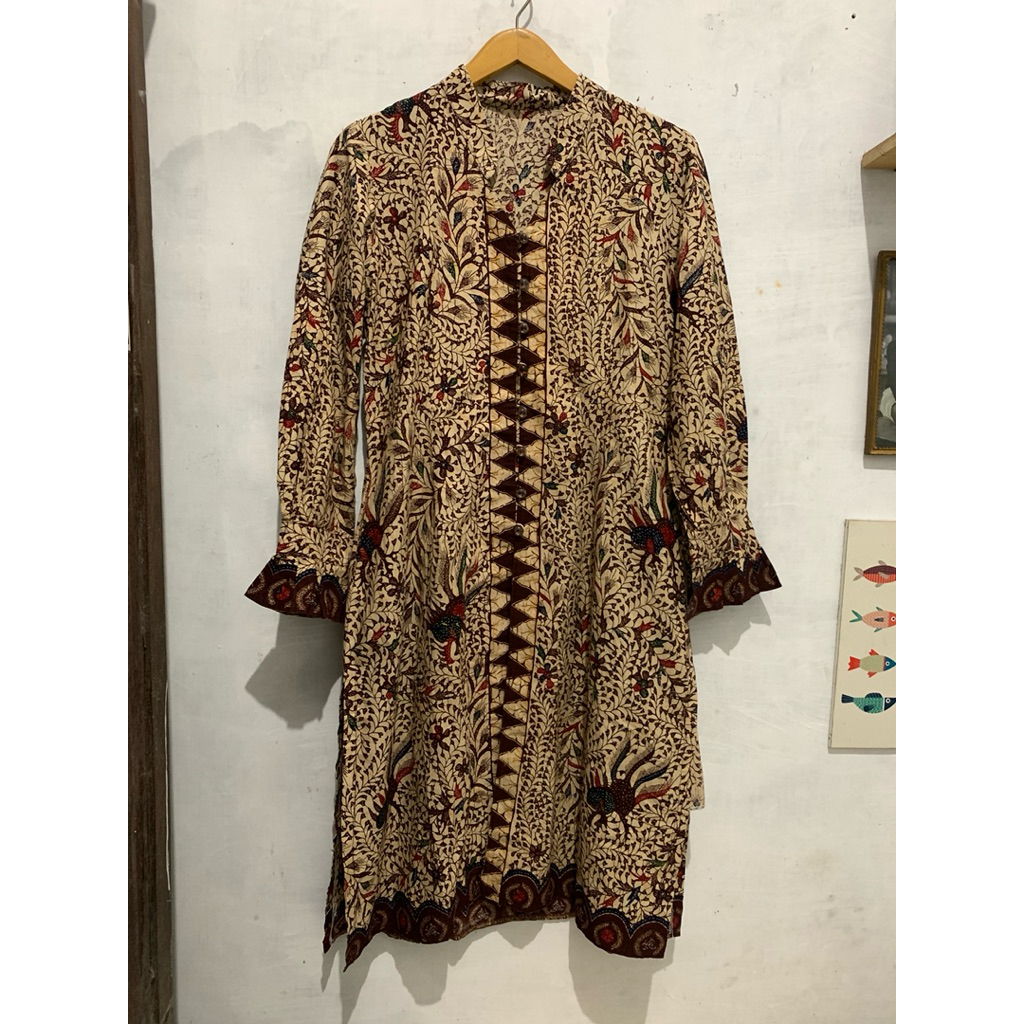 batik bekas tunik batik batik tulis preloved batik