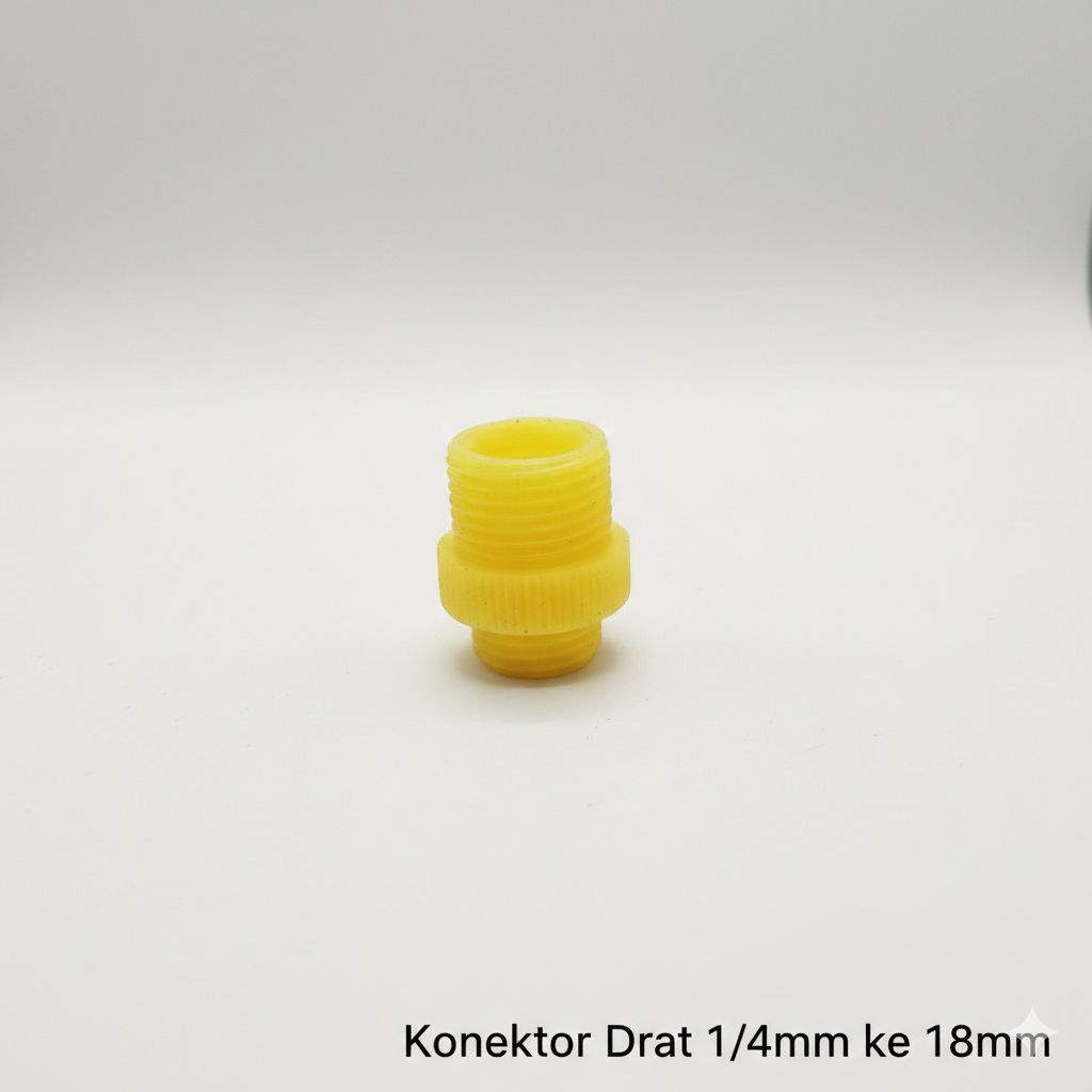 konektor selang drat 14mm ke 18mm/ konektor sprayer elektrik