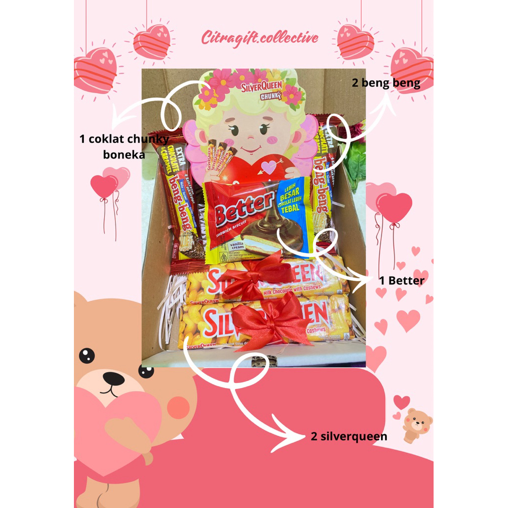 Hampers coklat silverqueen