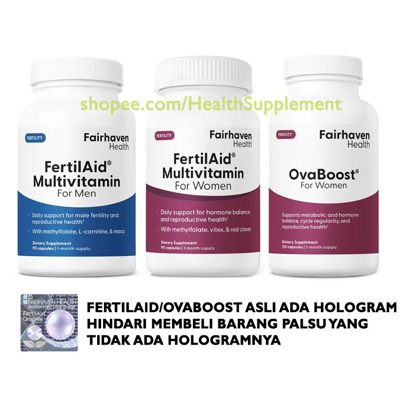 FertilAid for Men+FertilAid for Women+Ovaboost