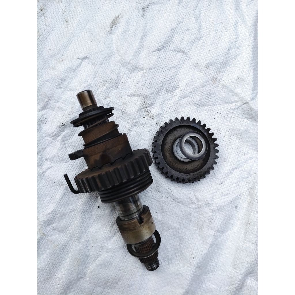 AS ENGKOL YAMAHA VIXION NEW 2014 ORIGINAL BEKAS COPOTAN