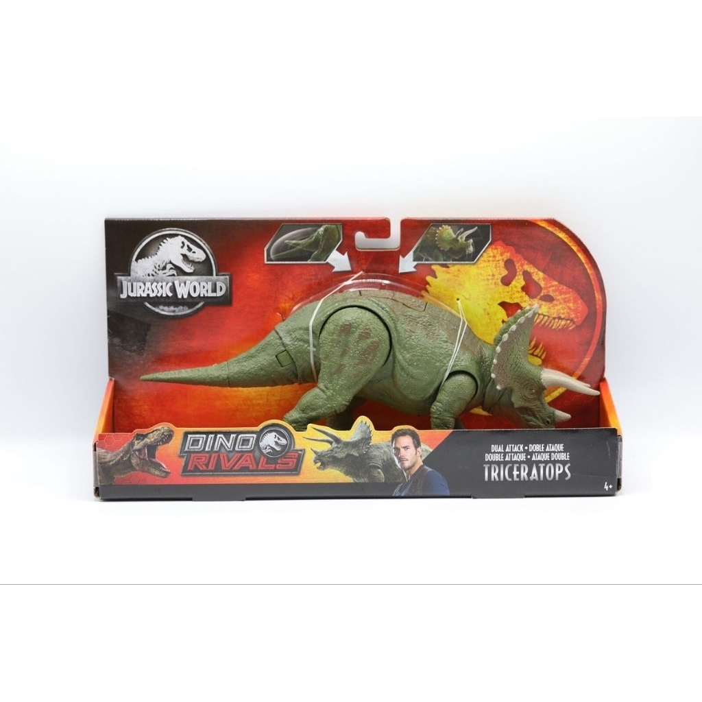 Mattel Jurassic World Dino Rivals Triceratops