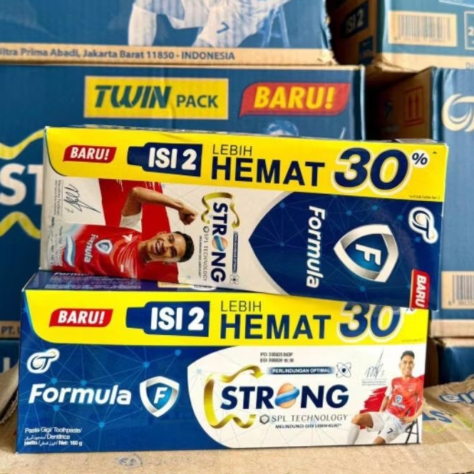 FORMULA PASTA GIGI TWIN PACK STRONG 2 X 160 GR