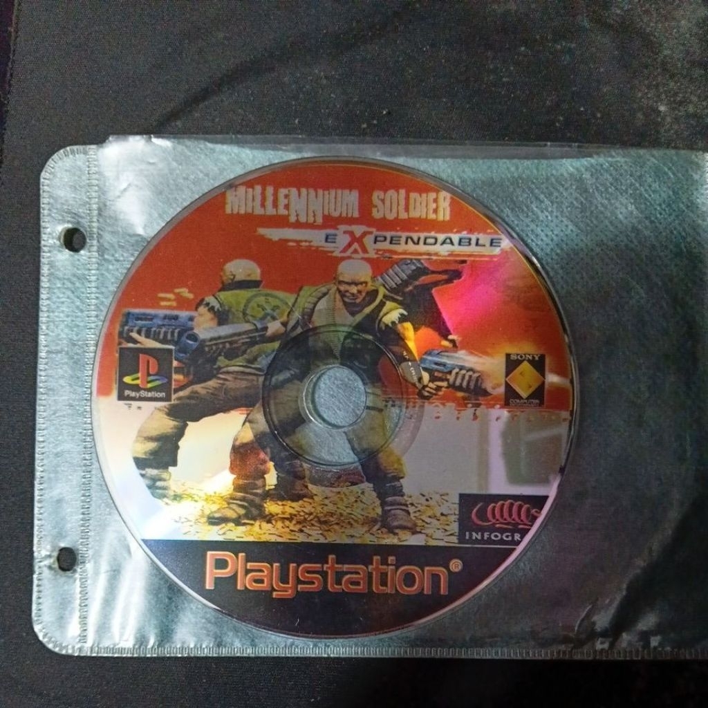 KASET PS1 PLAYSTATION 1 MILLENIUM SOLDIER