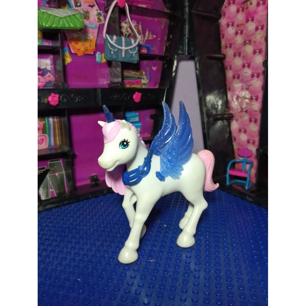 Pet/hewan Kuda Barbie Unicorn Mattel Preloved