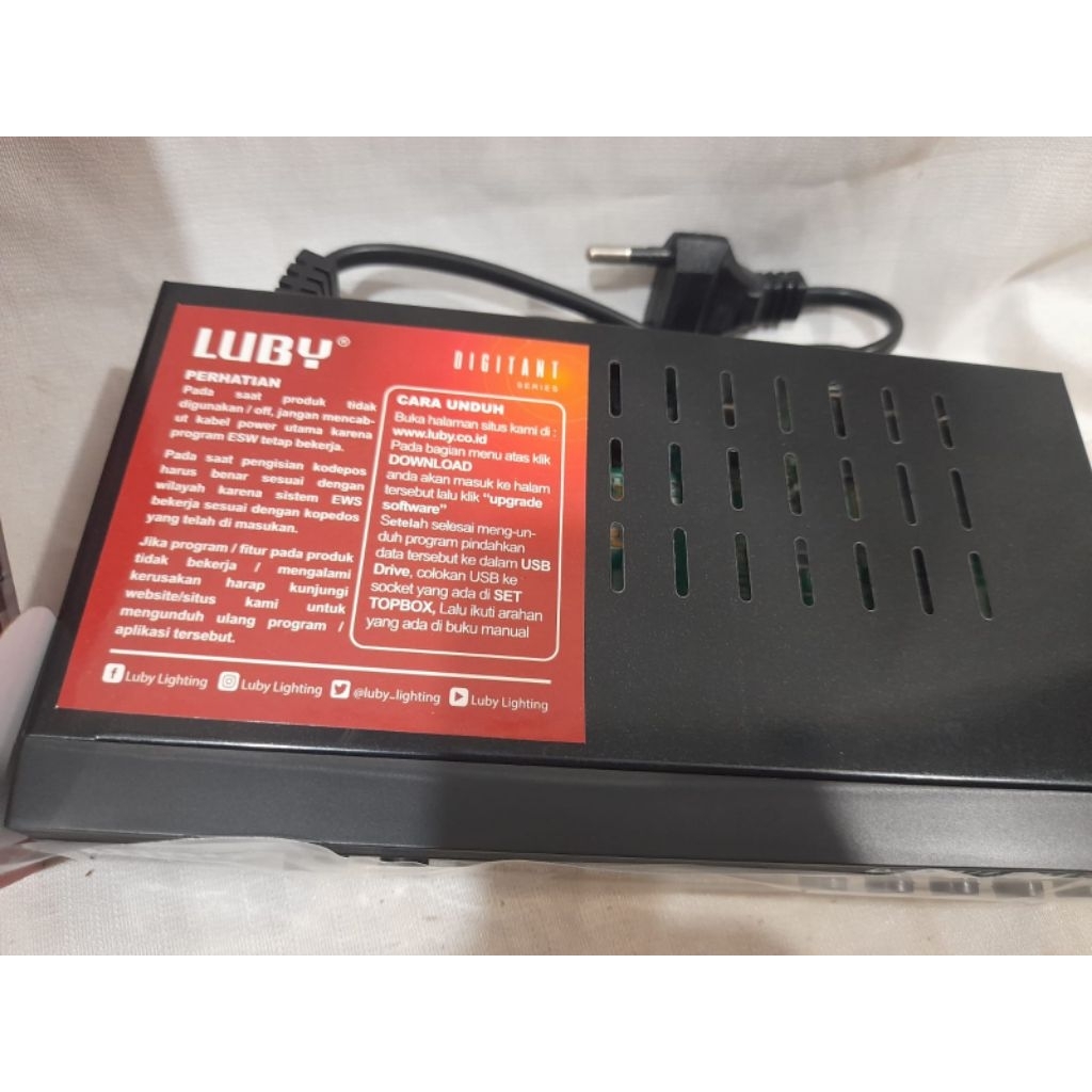 Set top box bonus baterai Harga dvb-t2-01Merk luby