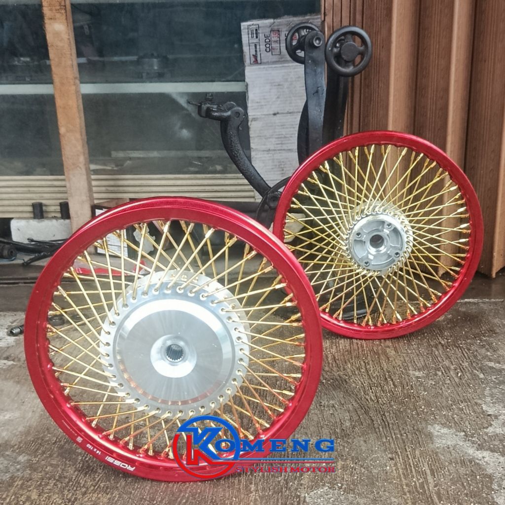 velg jari-jari rapet vario 125/150 siap pasang