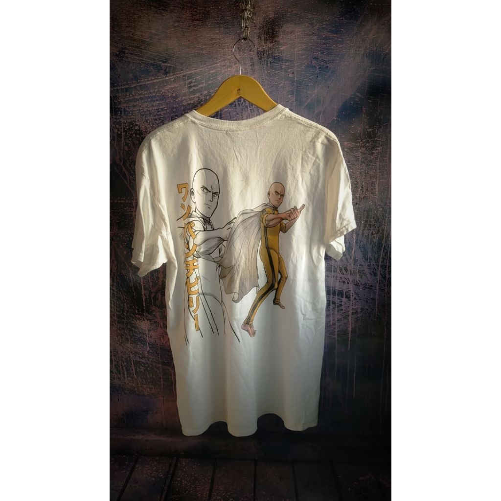 t-shirt kaos putih anime second