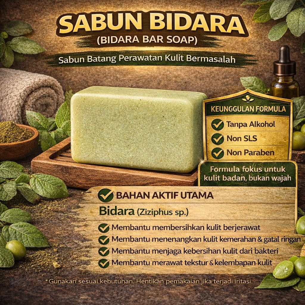 Sabun Bidara Seger Naturals | Sabun Bidara Original