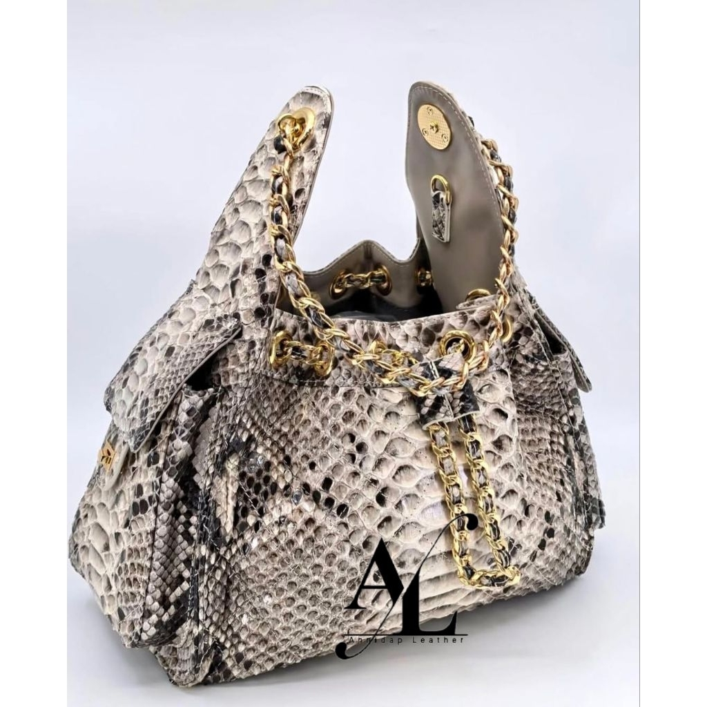 Tas Serut CH Kulit Ular Mix Domba grade 1