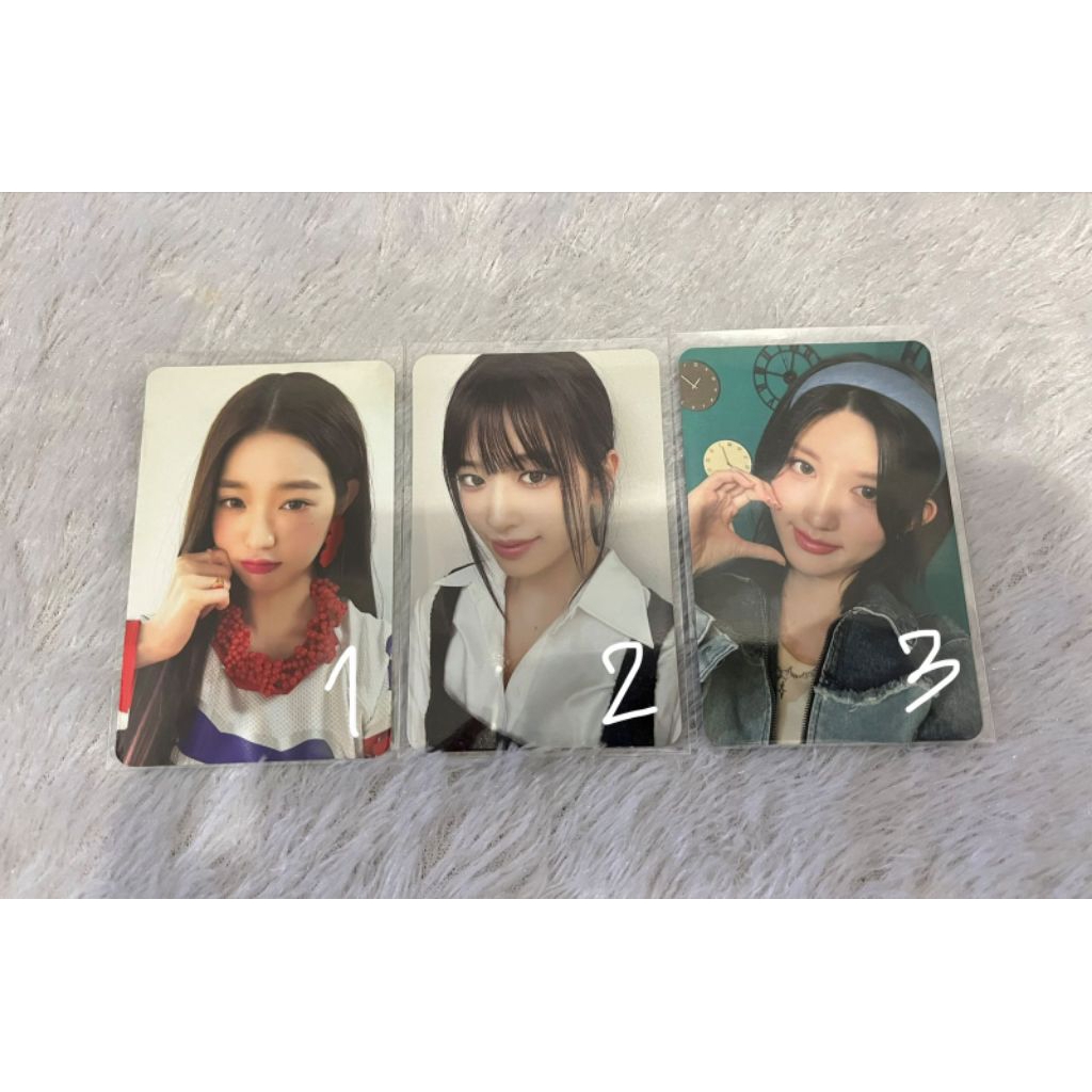 [BACA DESKRIPSI] READY, PHOTOCARD OFFICIAL IVE AFTER LIKE, I AM, MAGAZINE
