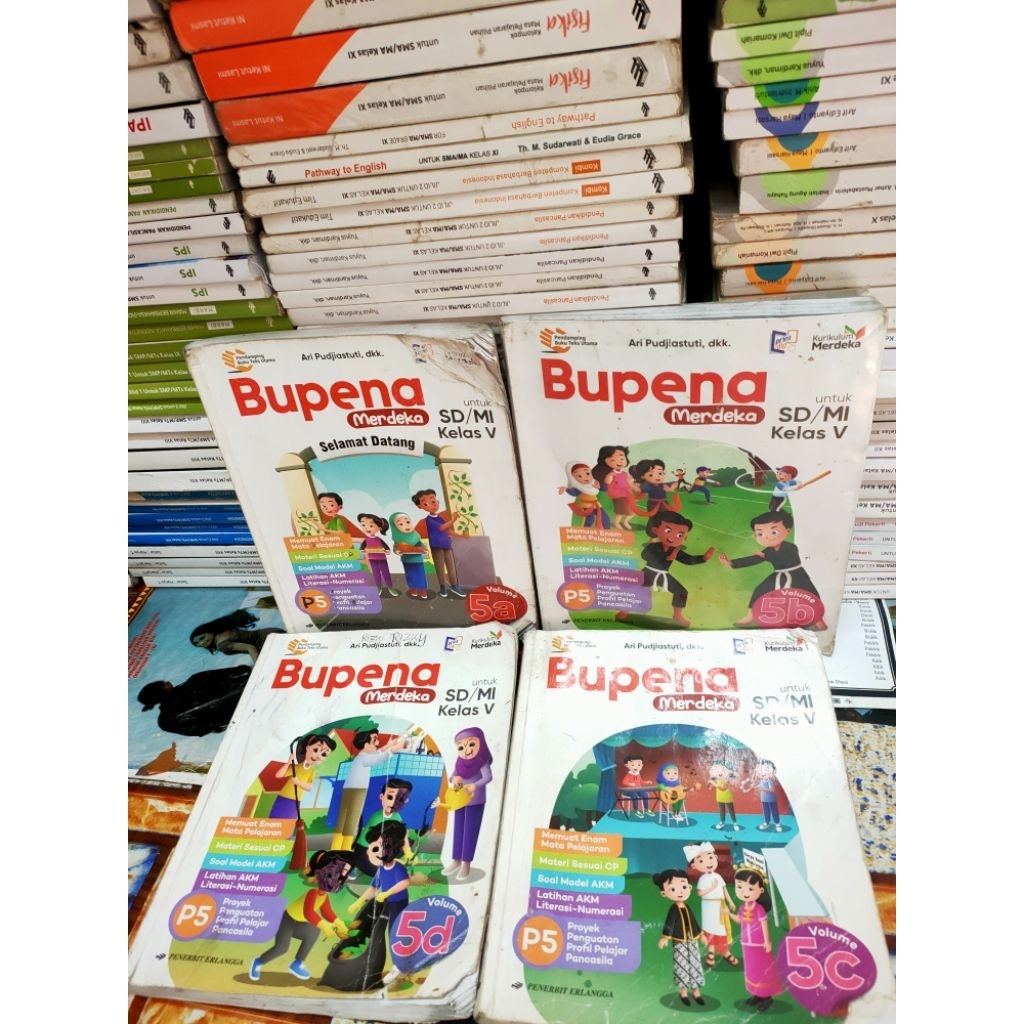 BUPENA SD KELAS 5 ORI BEKAS