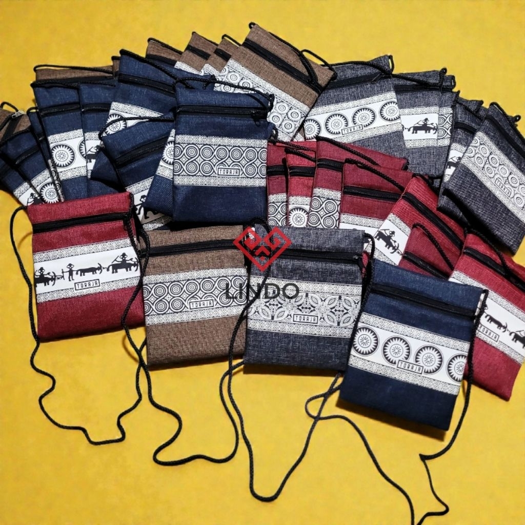 Tas HP Motif Toraja/Sling Bag Motif Toraja (Kode: DB102930)