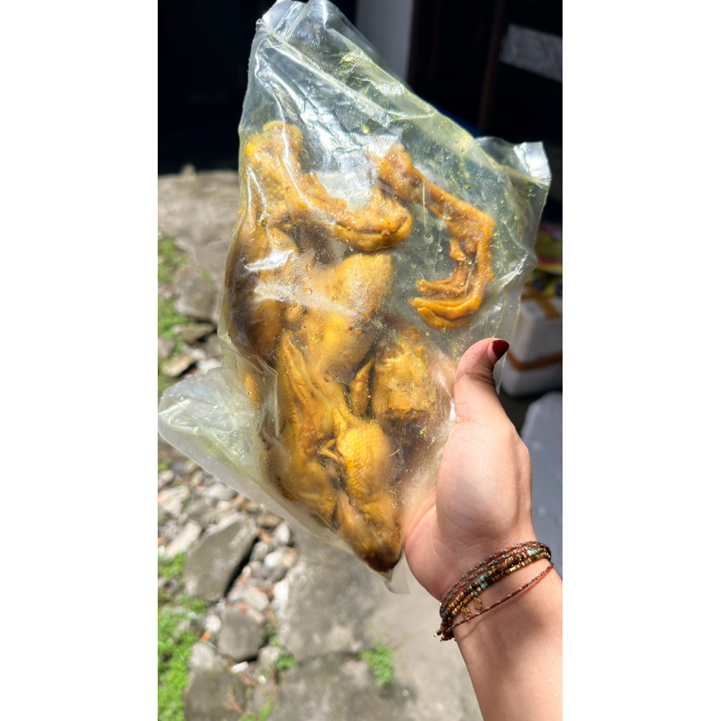 bebek ungkep utuh tinggal goreng