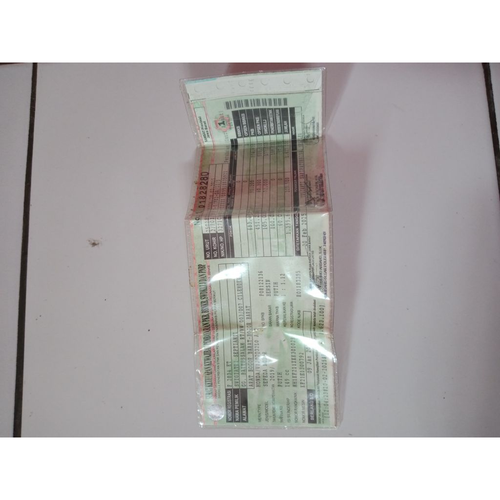 PCX 150 2019 Putih Original Dokumen Resmi Motor Honda