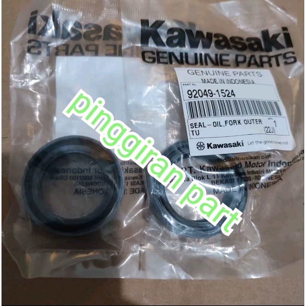 seal shock sok depan klx 140 klx140 sepasang