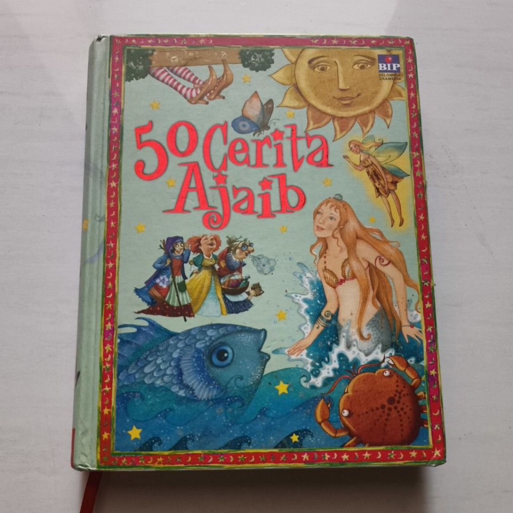 preloved buku dongeng 50 cerita ajaib