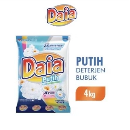 DAIA 4KG DETERGEN BUBUK DAIA 4 KG DETERJEN