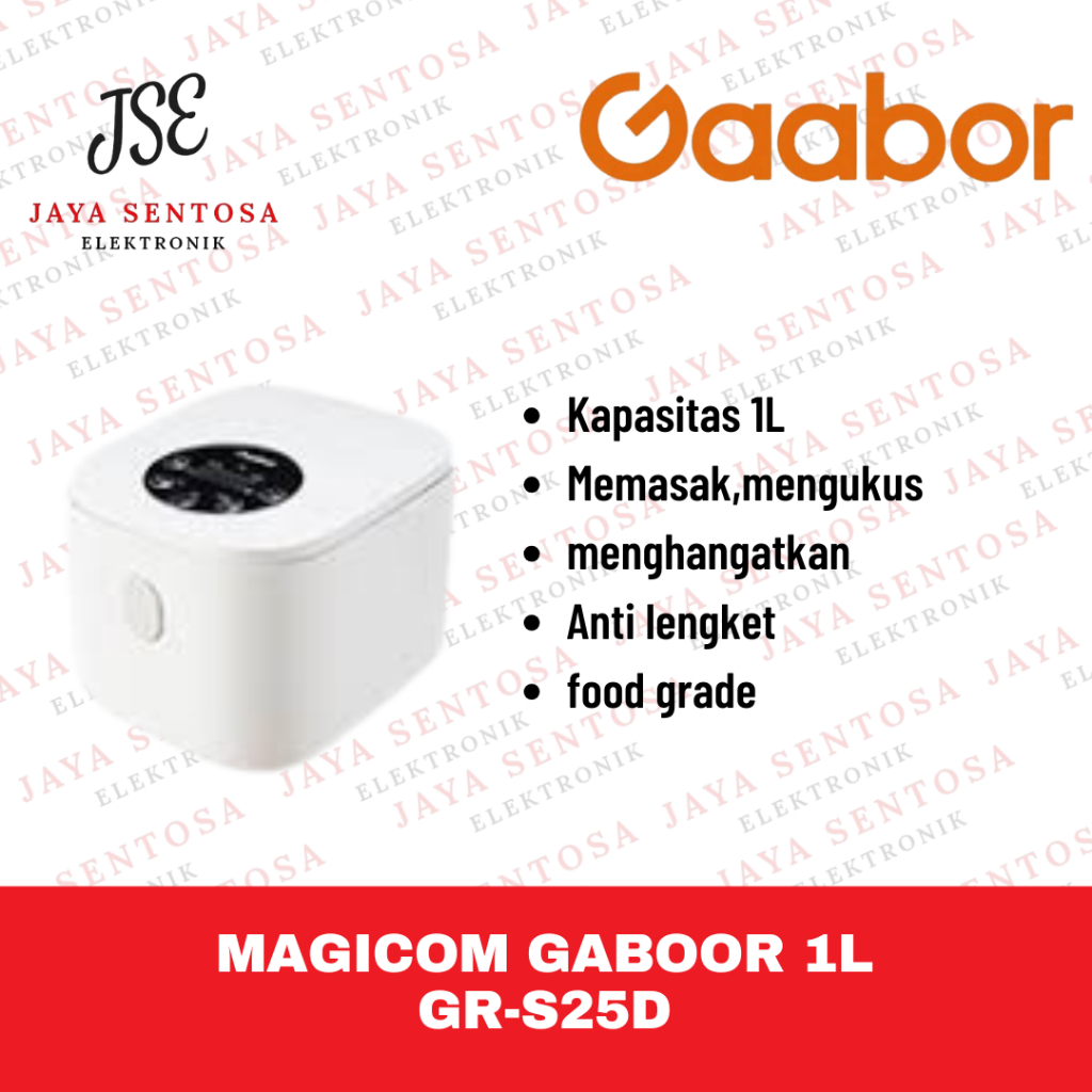 Magicom GABOOR 1 Liter GR-S25D | Rice Cooker Mini Praktis & Awet
