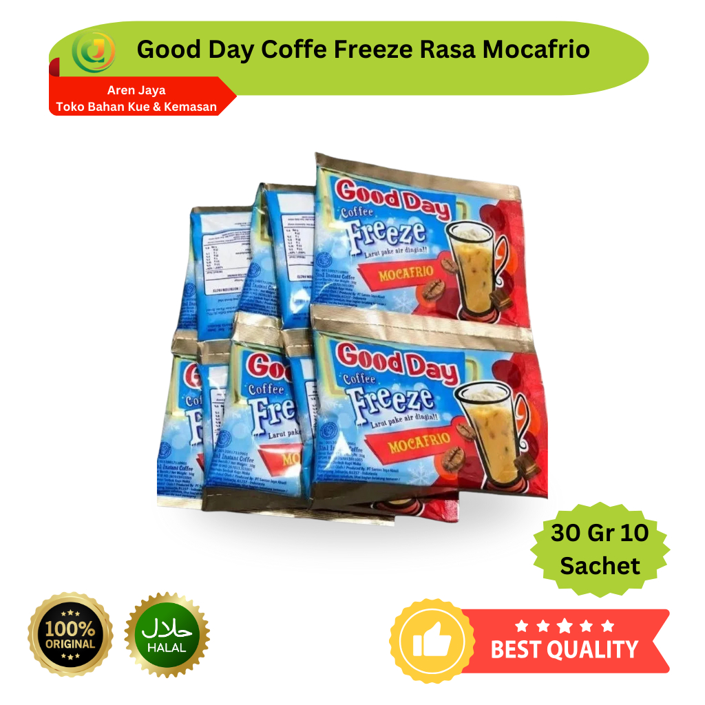 Good Day Freeze Mocafrio Sachet Renceng 30 Gram 10 Sachet Original