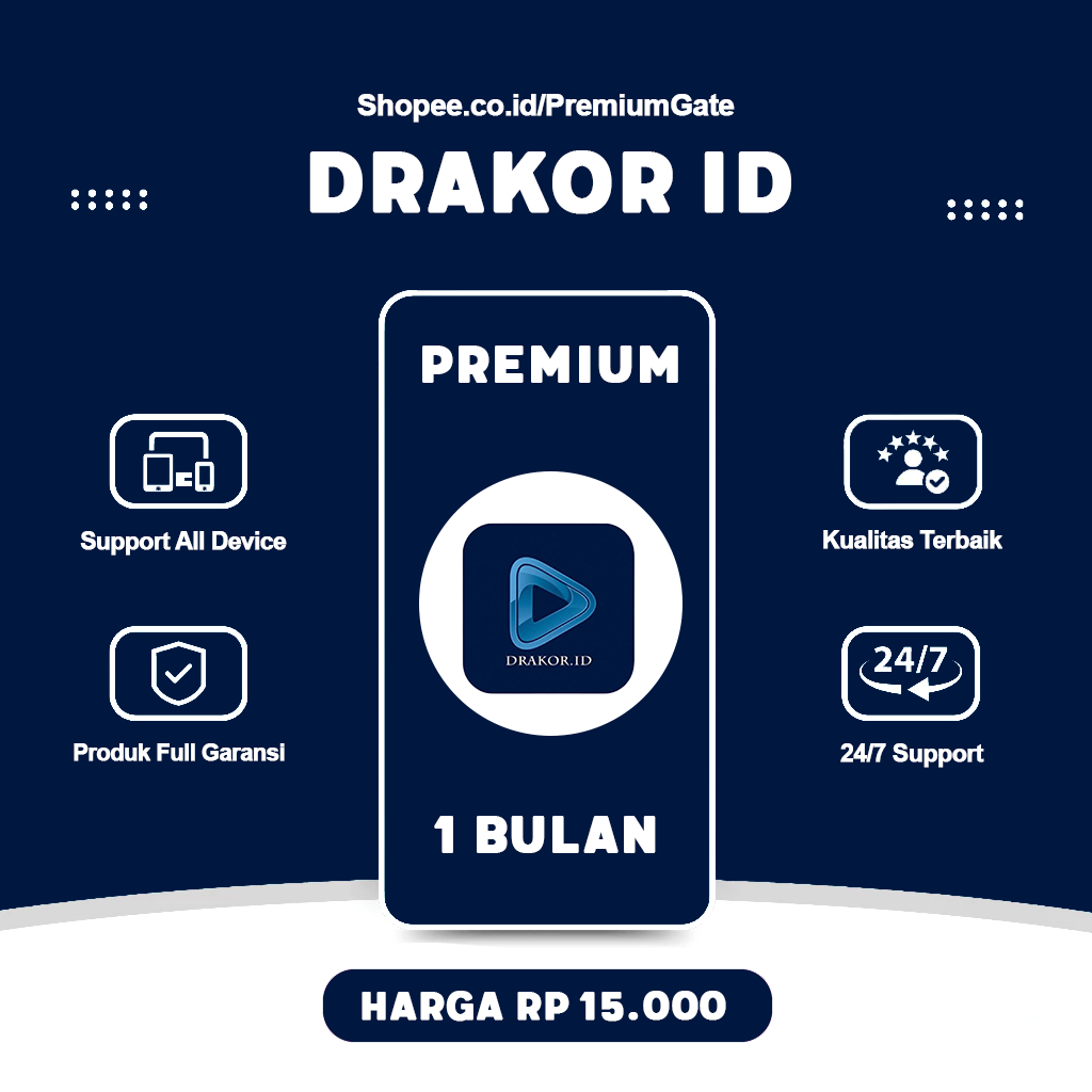 Drakor ID Premium 1 Tahun Bergaransi