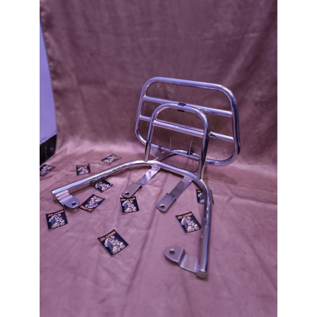 Back rack piaggio zip / sandaran piaggio zip / aksesoris vespa zip