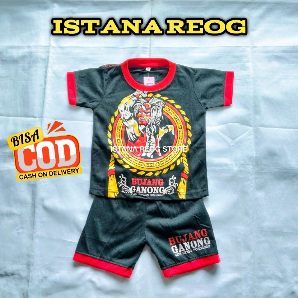 SETELAN REOG ANAK / KAOS REOG ANAK / KAOS JARANAN ANAK / KAOS REOG MURAH