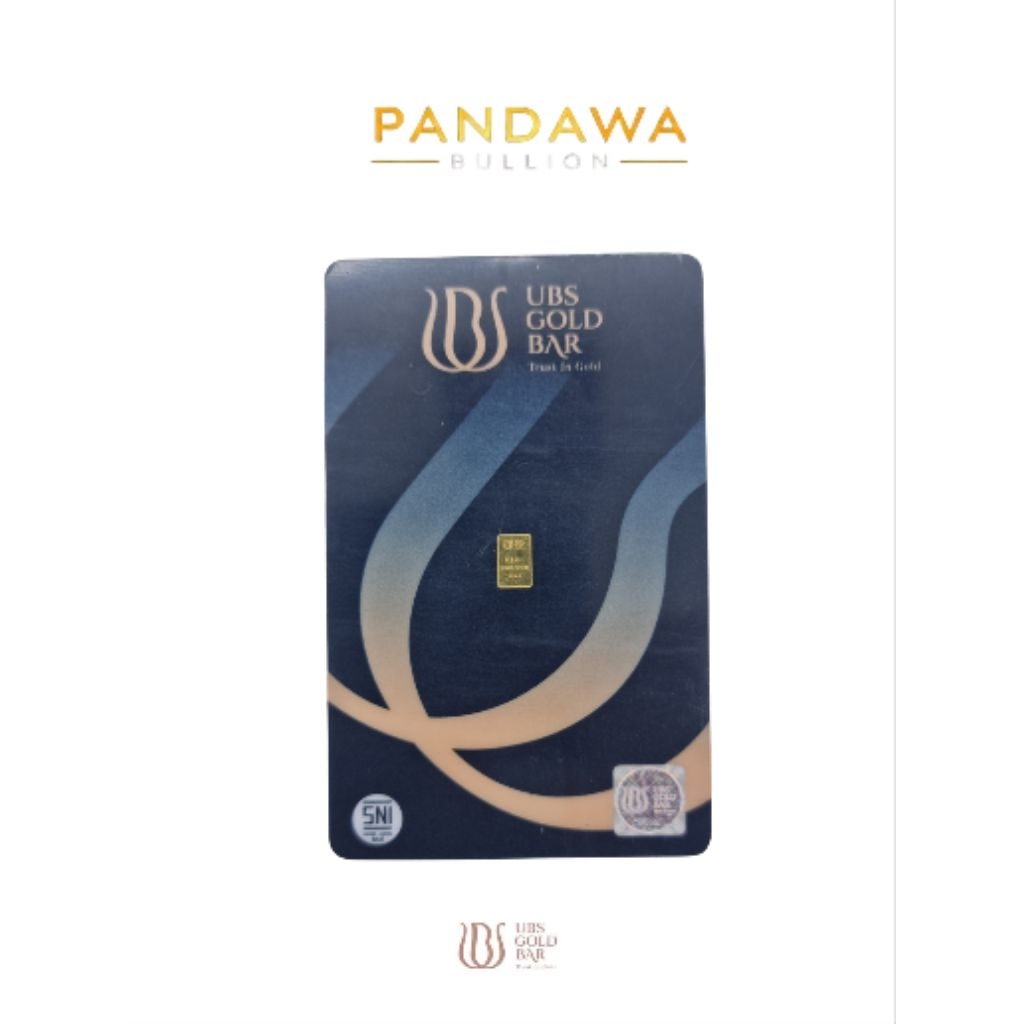 Logam Mulia Emas UBS Gold Bar 0.1Gram