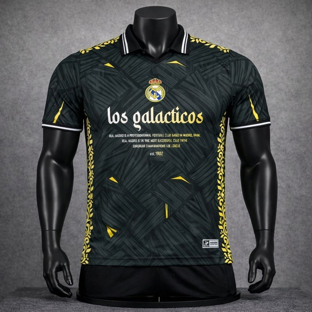 Jersey real madrid hitam