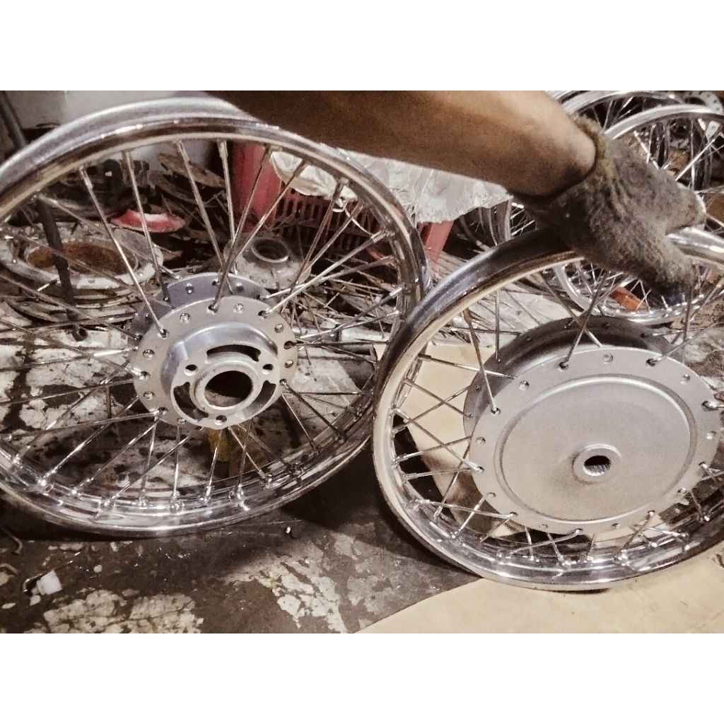 velg jari-jari Ring 14 1set Yamaha vino 125 fi Mio M3 Mio Z S  Fazio