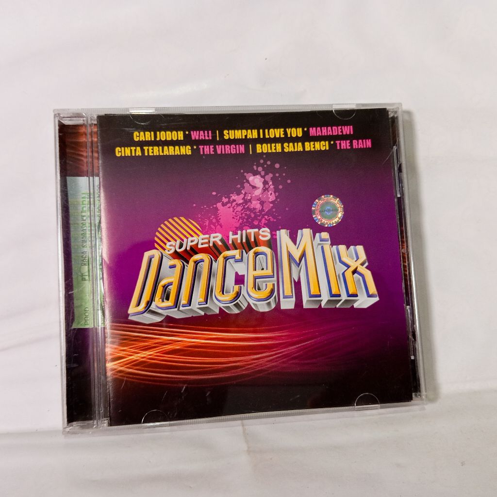 CD Super Hits Dance Mix - Wali Mahadewi The Virgin The Rain Hello VA