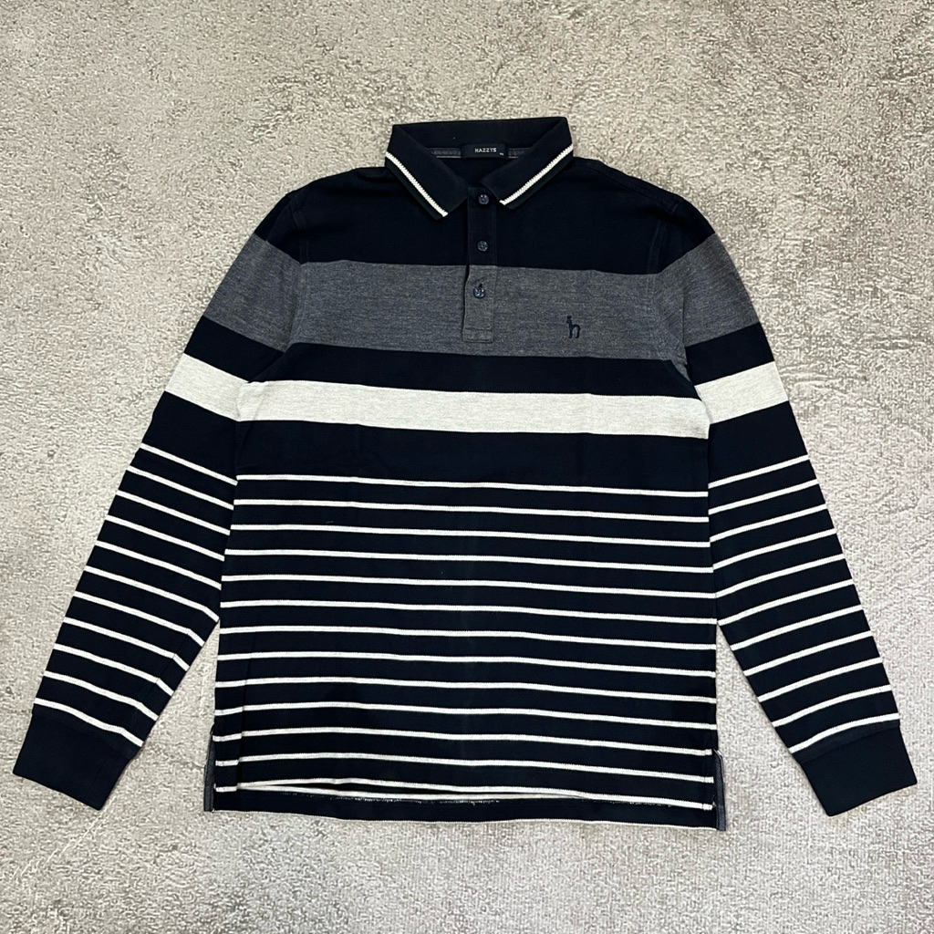 Hazzys Long Sleeve Polo Shirt
