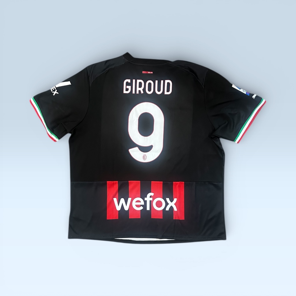 Jersey AC Milan Home 22/23 Puma Player Issue Authentic Giroud #9 – Size 2XL