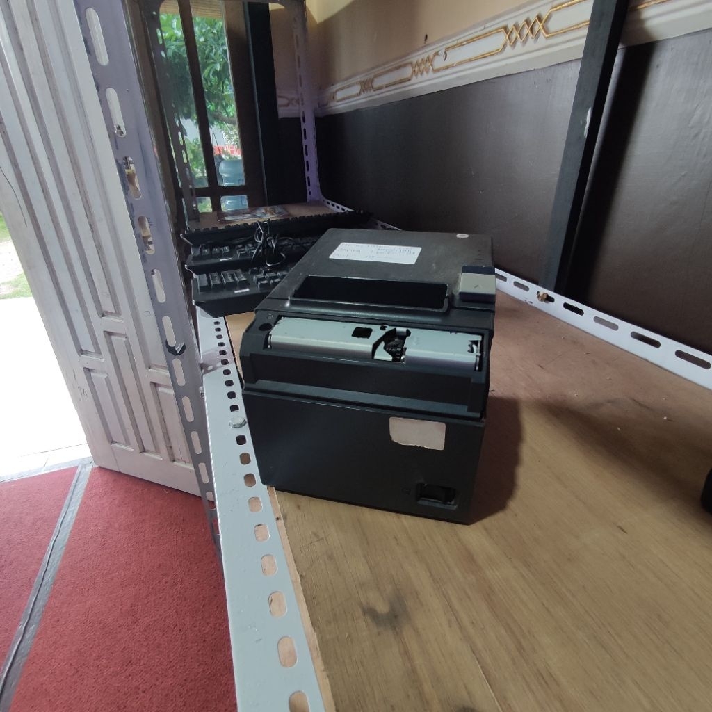 printer Epson tm82 no tutup normal aman printer 82mm resi struk printer mini epson