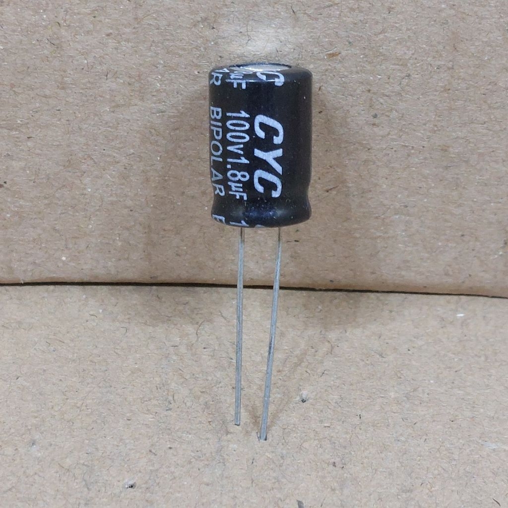 elco nonpolar 1,8uf 100v