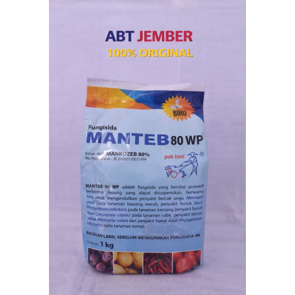 Fungisida manteb mankozeb blue 1kg