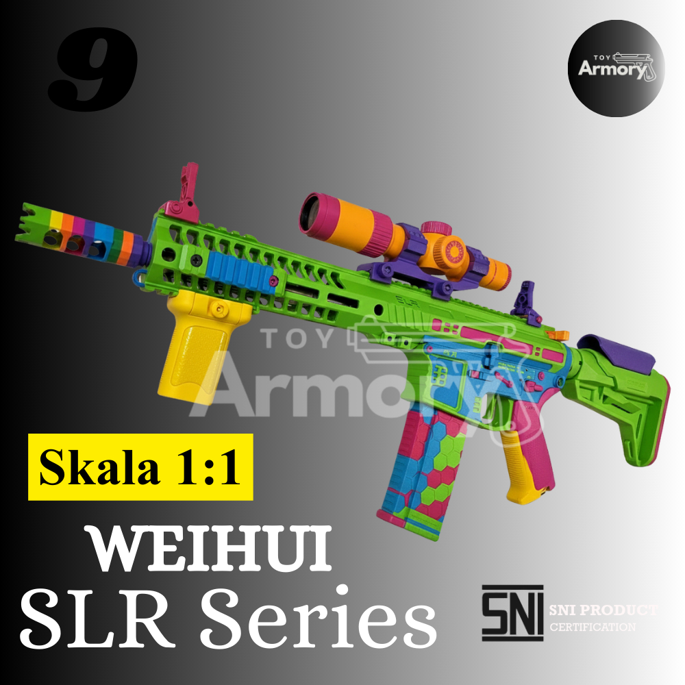 Toy Armory SLR Series Weihui WH Mainan Balok Susun Bangunan Anak SNI