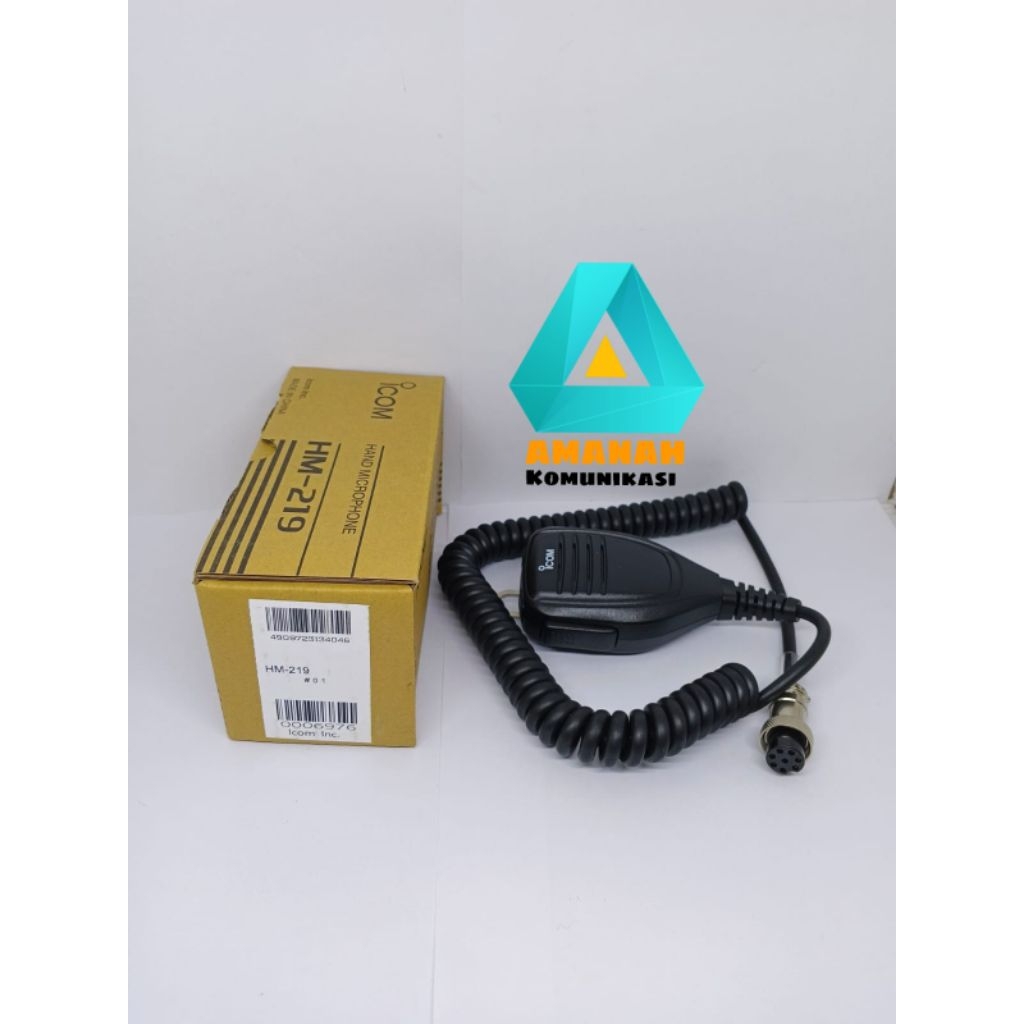 External mic microphone Radio Rig icom ic 718 ic 7300 HM 219