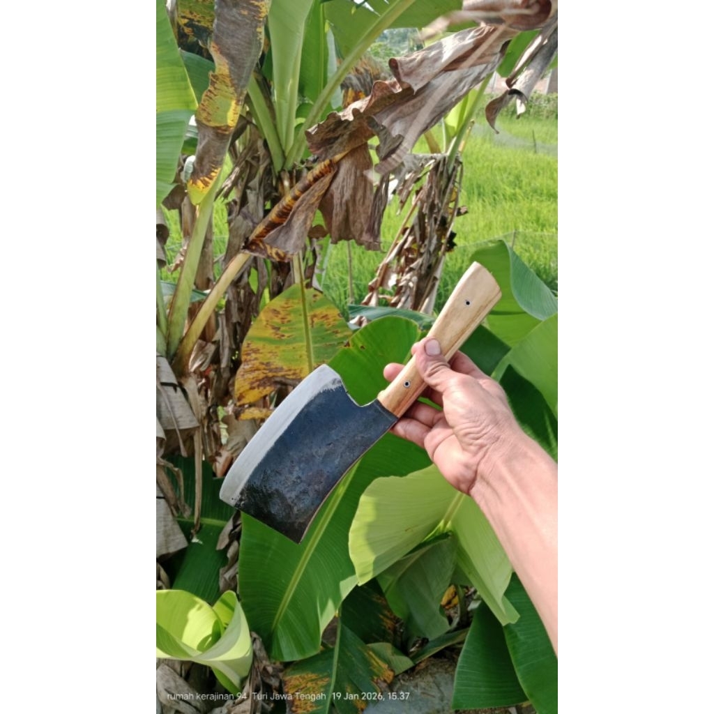 Pisau Dapur per baja full tang - Kuat dan Tahan Lama