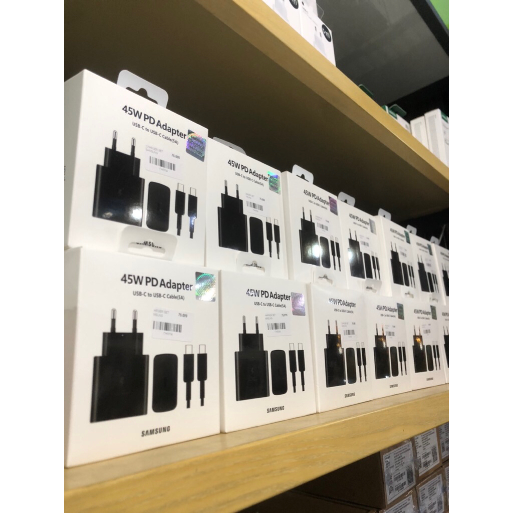CHARGER SET SAMSUNG PD 45W POWER ADAPTER