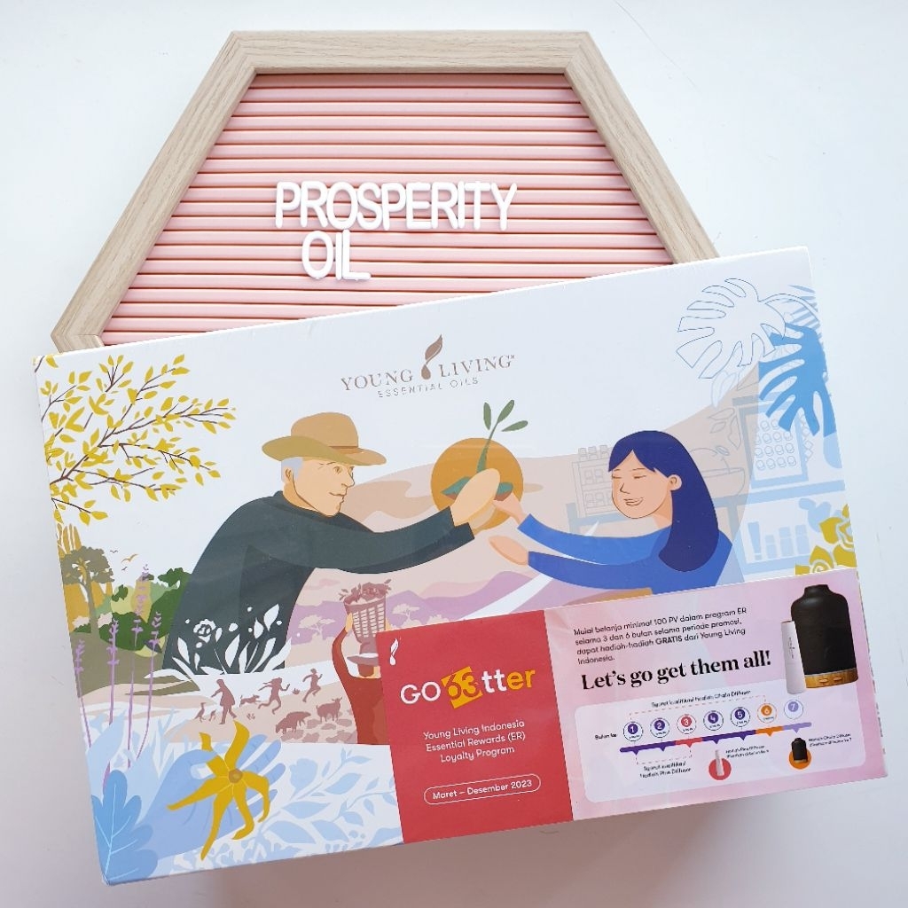 SALE Readyy Stock Young Living! Paket Premium Experience Packages New PEP 10 oil @5ml + V6 58ml Tanp