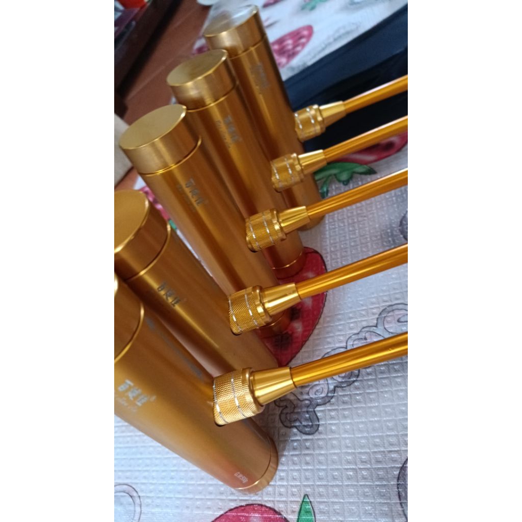 Paket gateball 5 buah stick gold BJJ dikirim dari Sleman