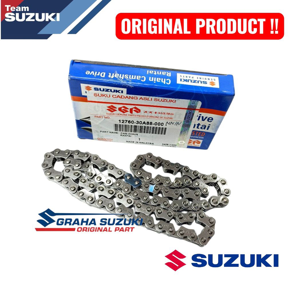 RANTAI KAMPRAT RANTAI KETENG SUZUKI SHOGUN 110 SMASH 110 ORIGINAL SGP 12760-30A88-000