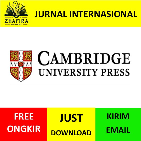 CAMBRIDGE UNIVERSITY PRESS--DOWNLOAD JURNAL CAMBRIDGE UNIVERSITY PRESS / UNLOCK JURNAL INTERNASIONAL