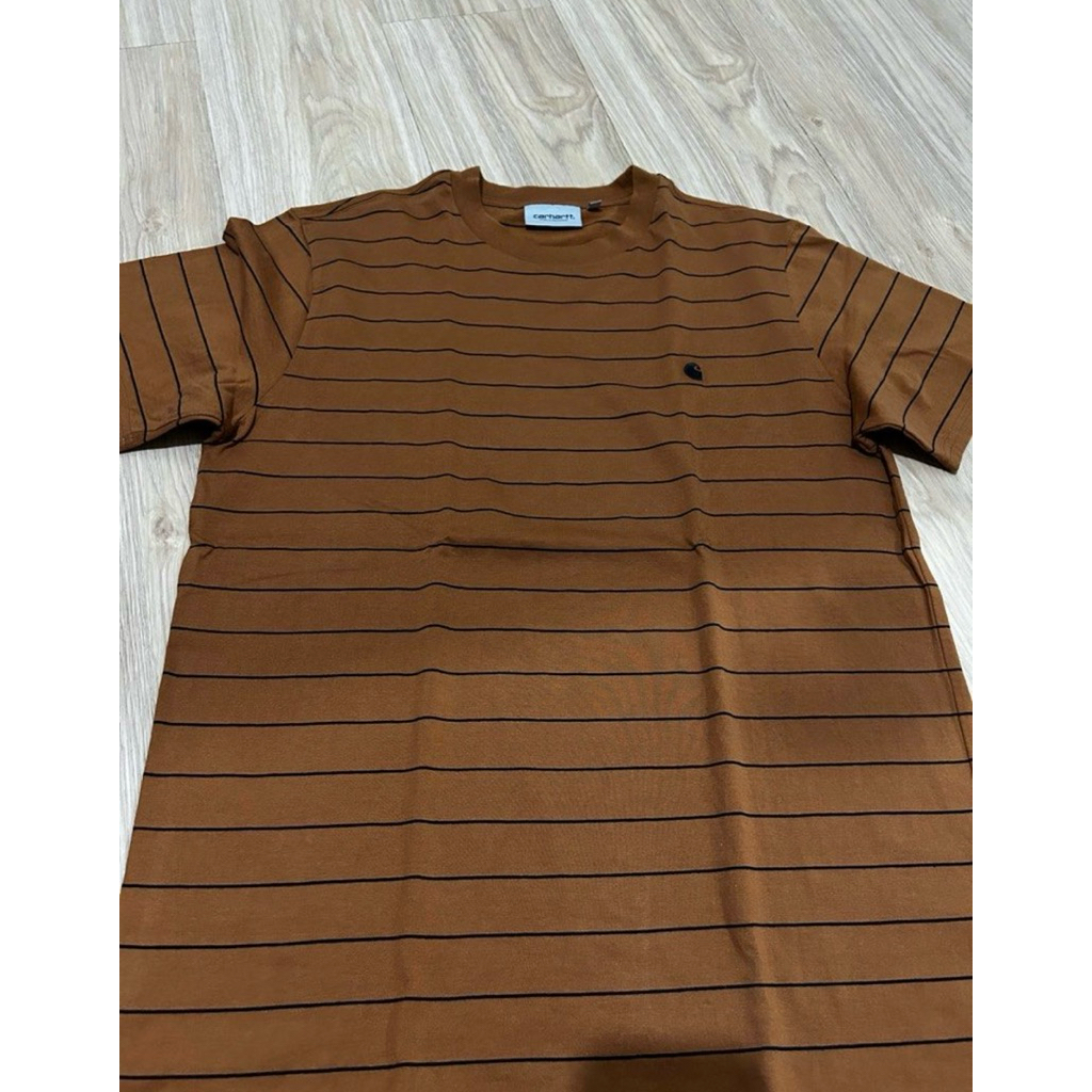 Carhartt WIP Stripe Brown Shirt