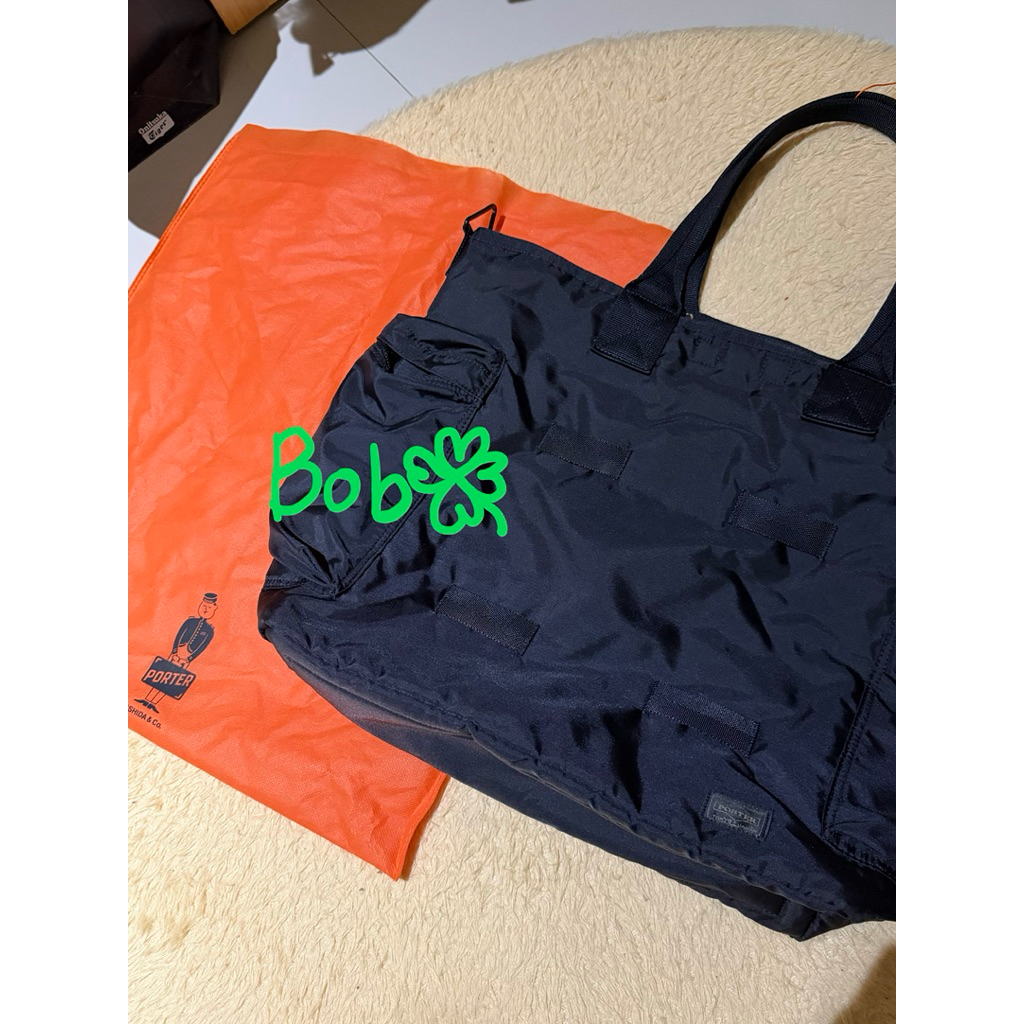 PRELOVED PORTER TWO WAY FORCE TOTE BAG