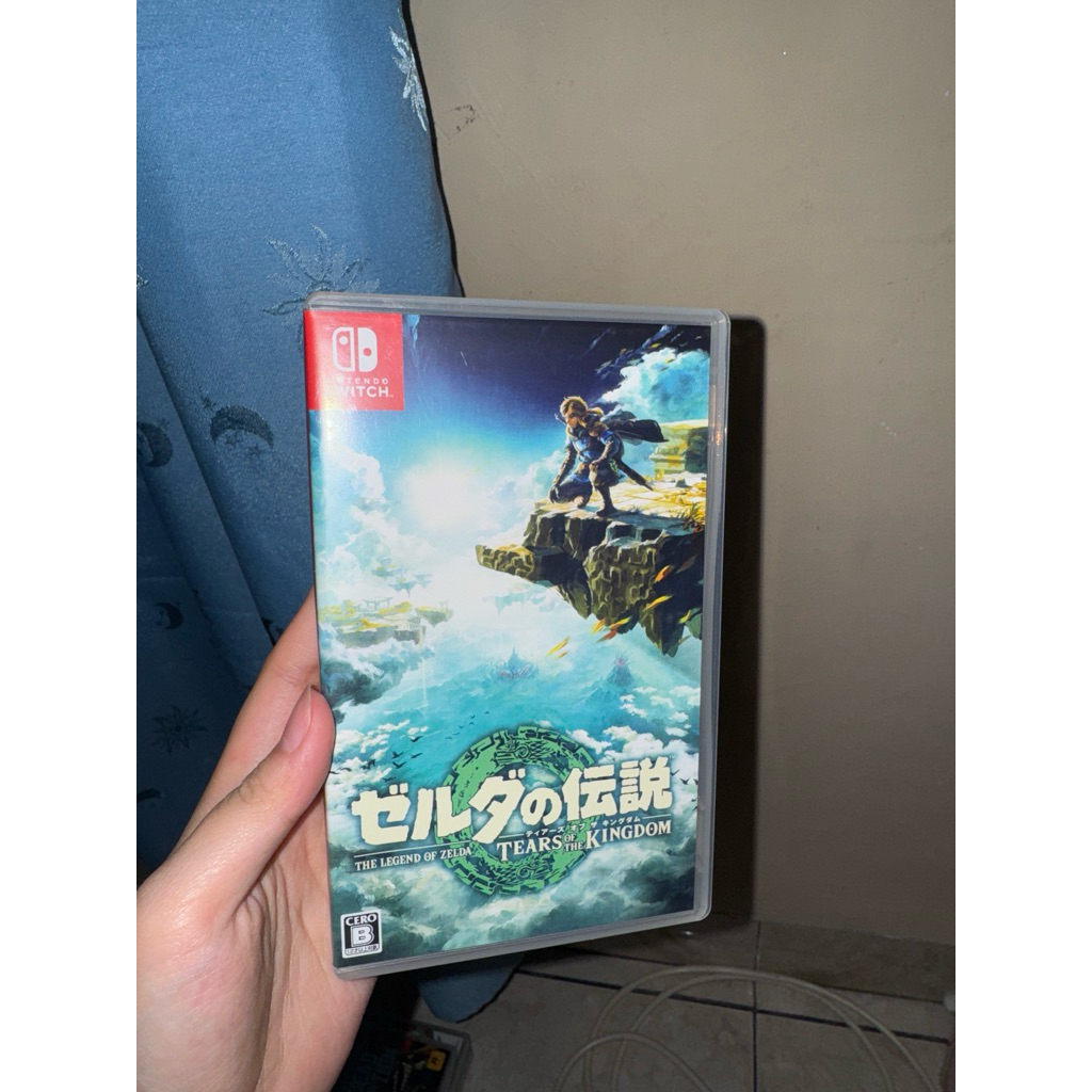 catridge ntndoswtch zelda TOTK